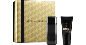 Kit 212 vip black elixir masculino 100ml + gel douche 100ml