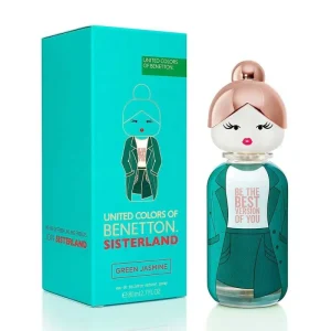 Sisterland Green Jasmine Benetton Eau de Toilette - Perfume Feminino 80ml