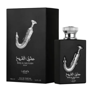 Ishq al shuyukh silver - lattafa - perfume unissex - edp 100ml