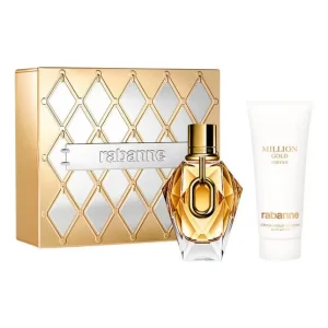 Kit million gold feminino eau de parfum 90ml + creme corporal 100ml