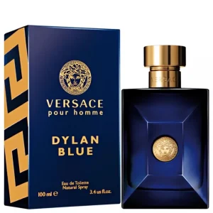 Dylan Blue Pour Homme Versace Eau de Toilette - Perfume Masculino 100ml