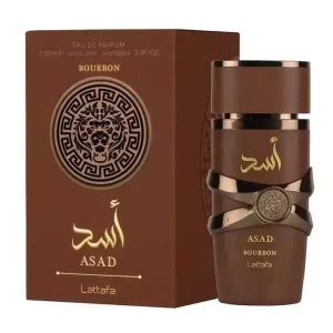 Asad Bourbon Lattafa Eau de Parfum - Perfume Árabe Masculino 100ml