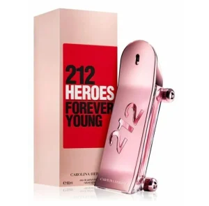 212 Heroes For Her Carolina Herrera Perfume Feminino Eau de Parfum 80ml