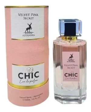 Chic Velvet Pink Secret - EDP 100ml - Maison Alhambra