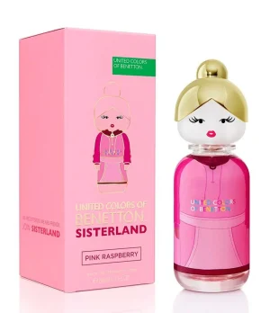 Sisterland Pink Raspeberry Benetton Eau de Toilette - Perfume Feminino 80ml