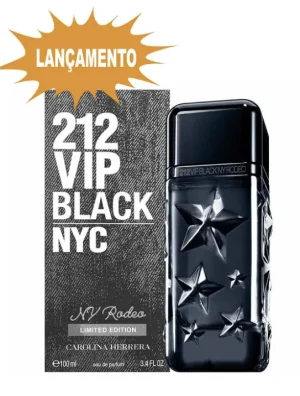 212 VIP Black NY Rodeo Masculino Eau de Parfum 100ml