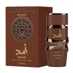 Asad Bourbon Lattafa Eau de Parfum - Perfume Árabe Masculino 100ml