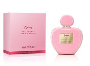 Banderas her secret pink absolu feminino eau de parfum 80ML