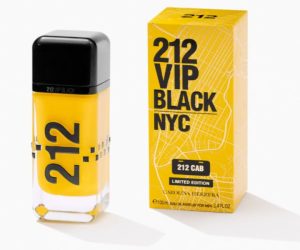 212 VIP Black 212 Cab Edição Limitada Carolina Herrera Eau de Parfum - Perfume Masculino 100ml