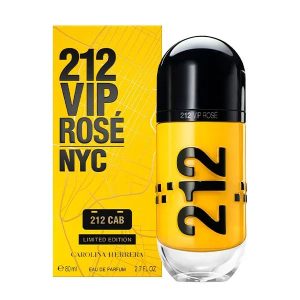 212 VIP Rosé 212 Cab Edição Limitada Carolina Herrera Eau de Parfum - Perfume Feminino 80ml